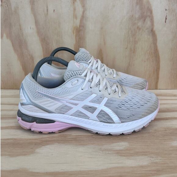 Asics - GT-2000 9 - Running Shoes - White/Pink - Women's - 8.5 - 1012A859 - Picture 1 of 9